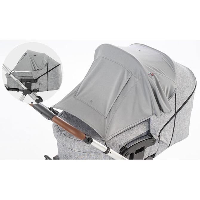 REER Parasolar premium pentru carucioare ShineSafe Premium protectie solara UPF 50+ Gri