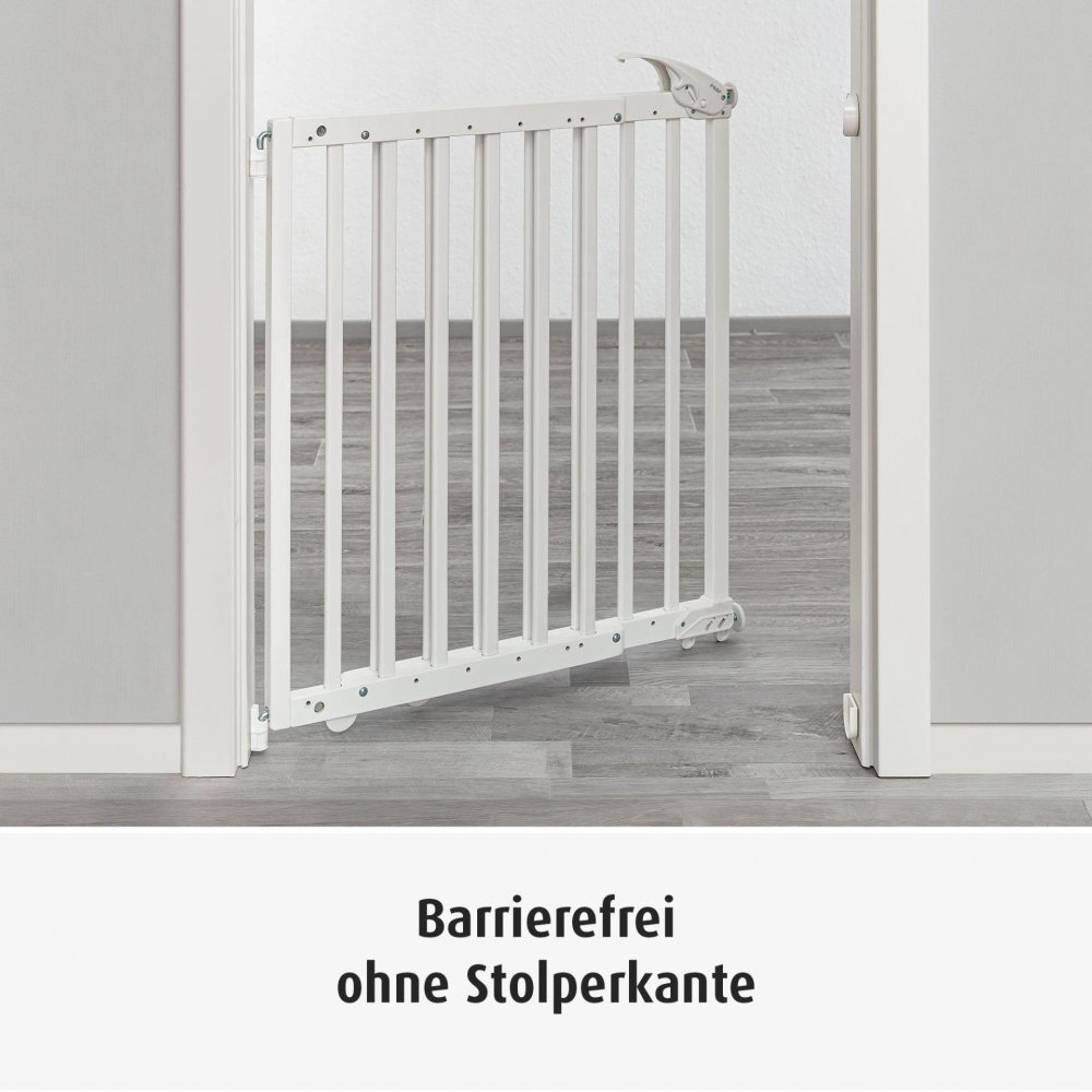 REER Poarta de siguranta Basic White de perete reglabila 63-106 cm