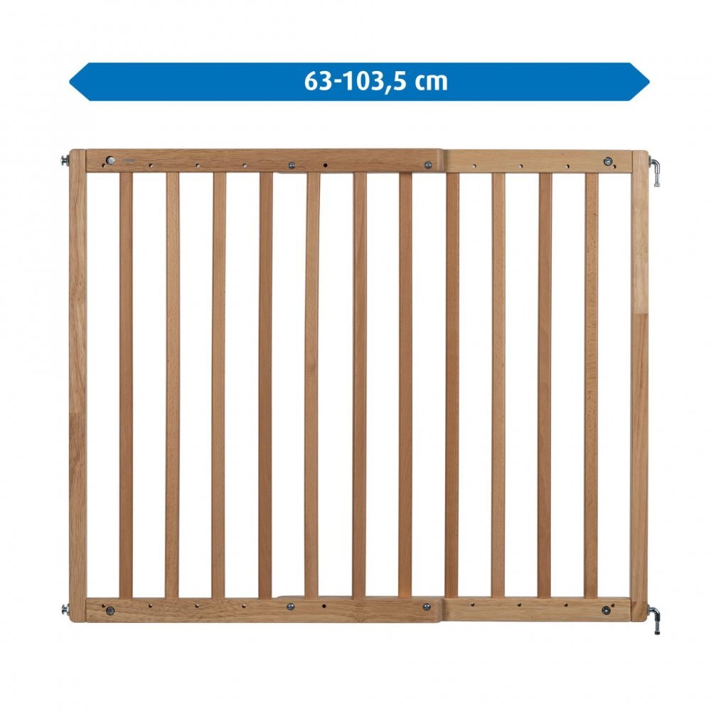REER Poarta de siguranta Wooden de perete reglabila 63-1035 cm