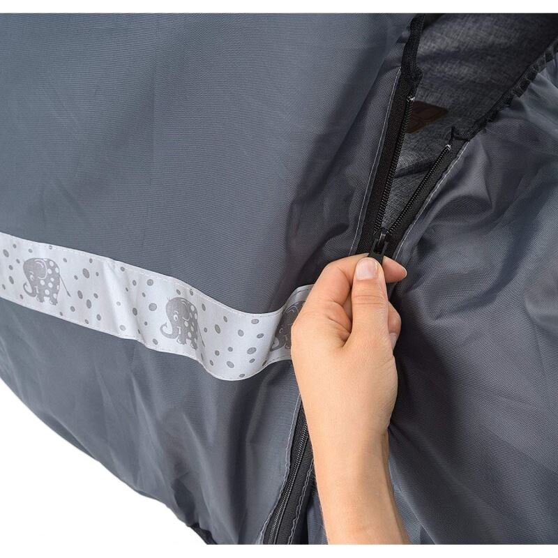 REER Protectie de ploaie universala cu fermoar pentru carucioare RainSafe Classic+ 84031