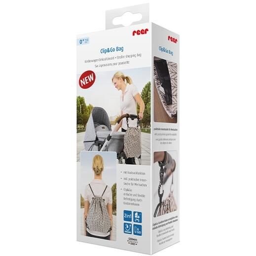 REER Rucsac organizator pentru carucioare de bebelusi ClipGo Bag 84082