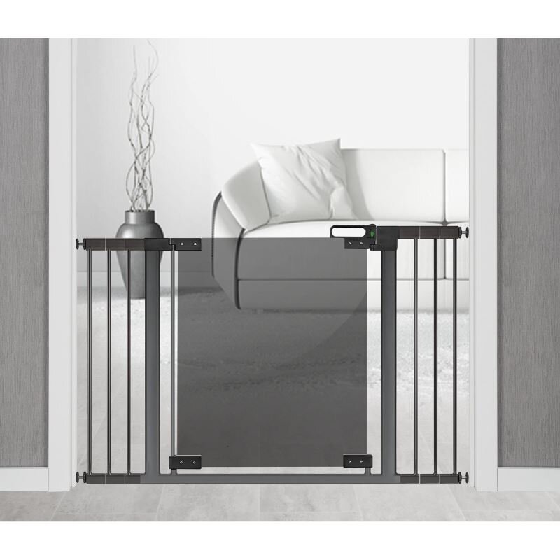 REER Set 2 extensii 7 cm pentru porti de siguranta DesignLine Puristic metal gri antracit 46041