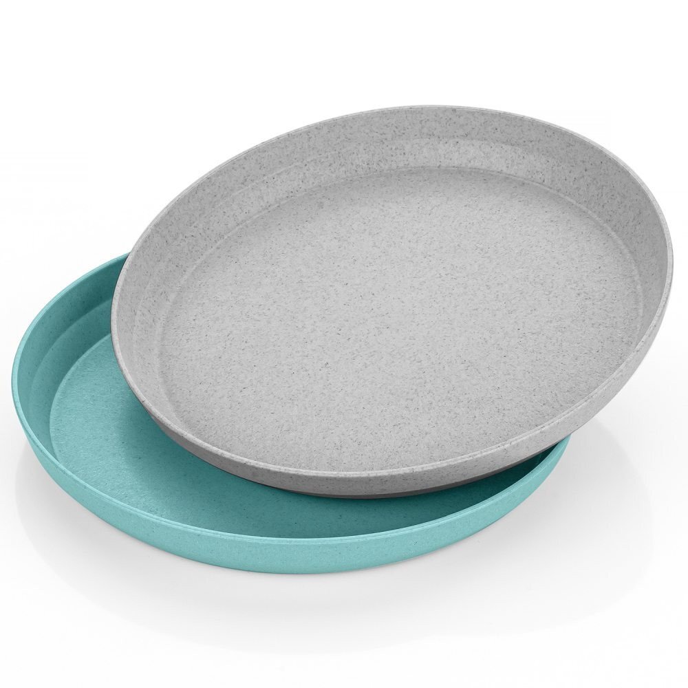 REER Set 2 farfurii Growing Plate bluegrey