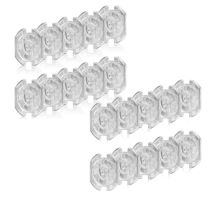 REER Set 20 protectii pentru priza Transparente 32069