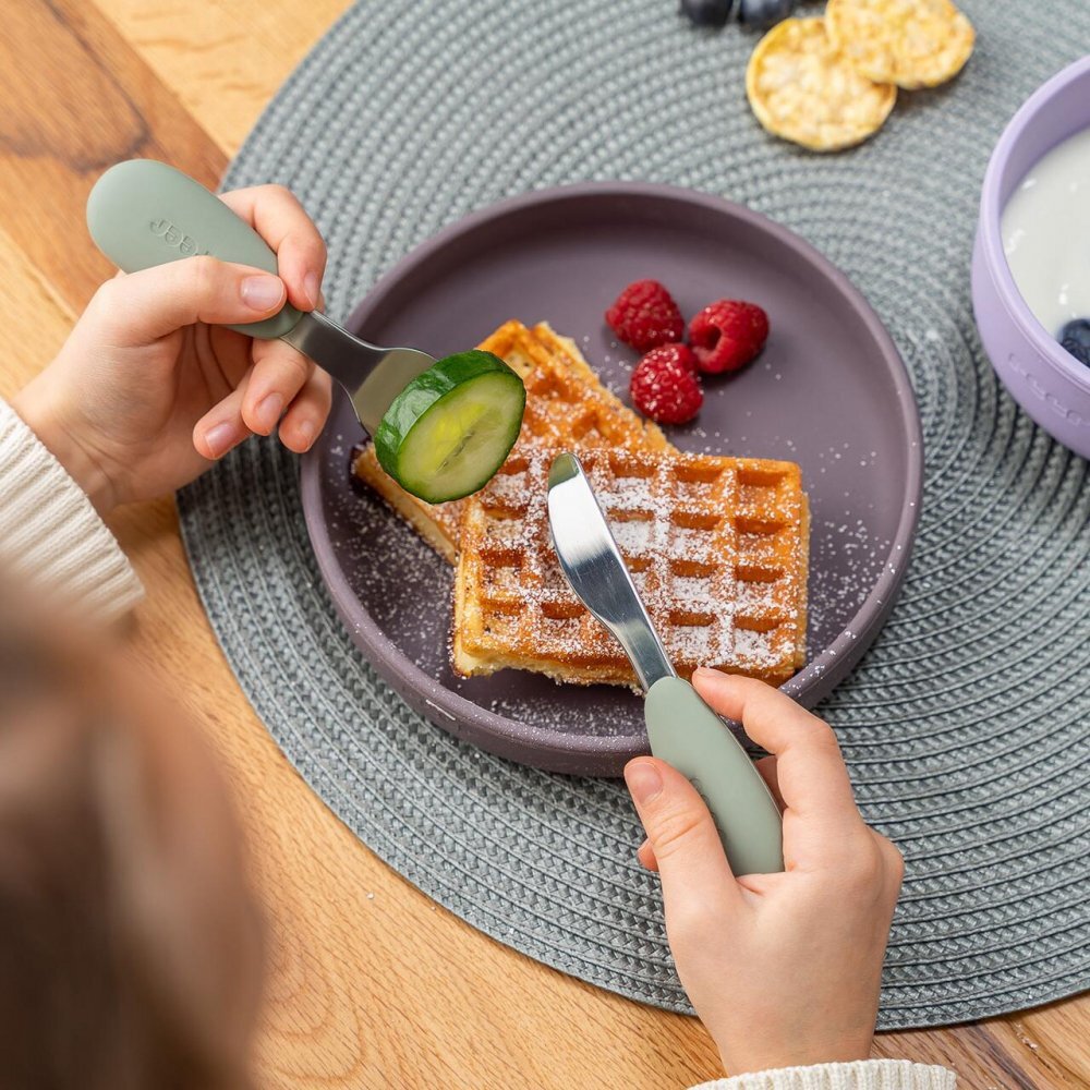 REER Set 3 tacamuri din otel inoxidabil manere din silicon fara BPA lavabile in masina de spalat vase