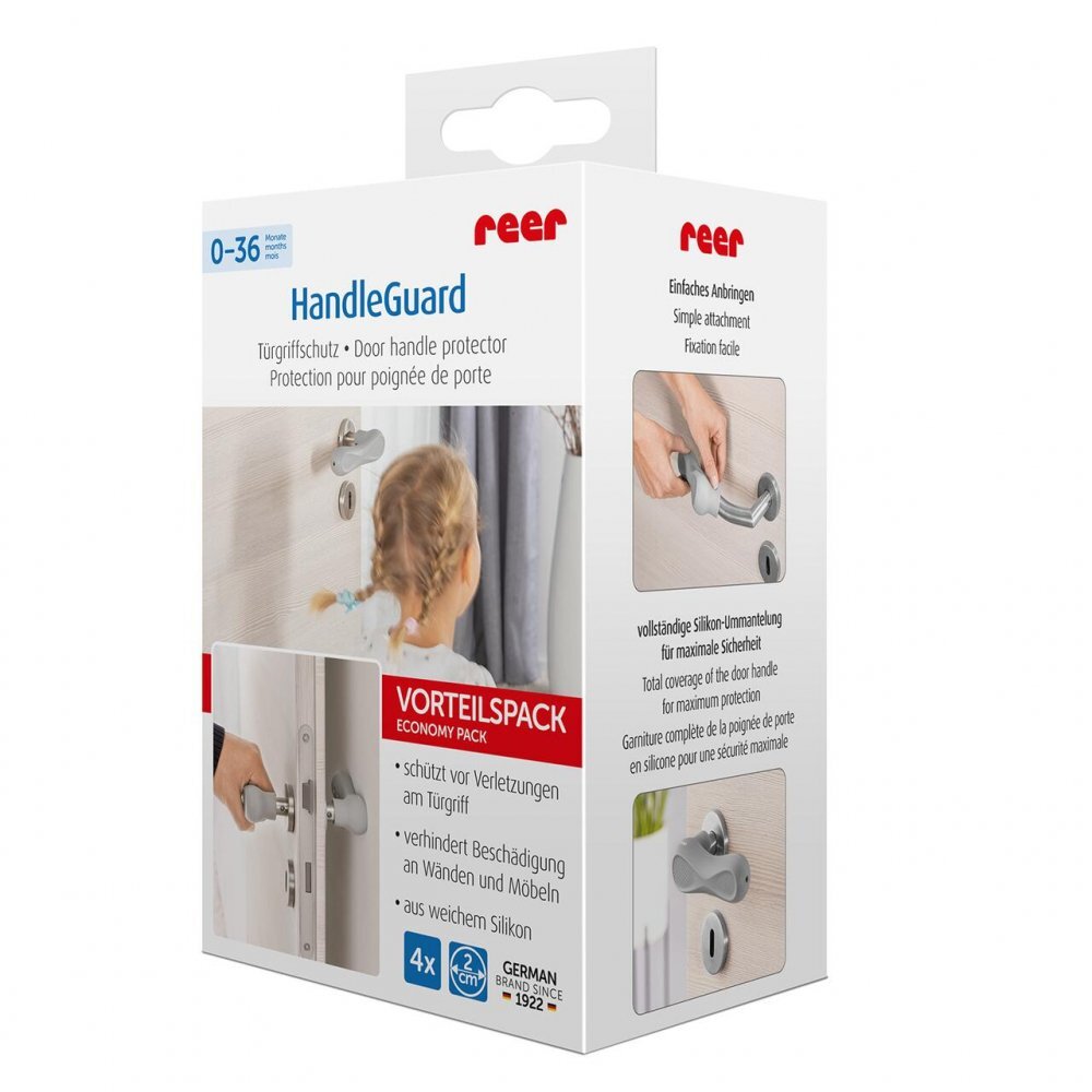 REER Set 4 protectii clanta usa din silicon HandleGuard 70091