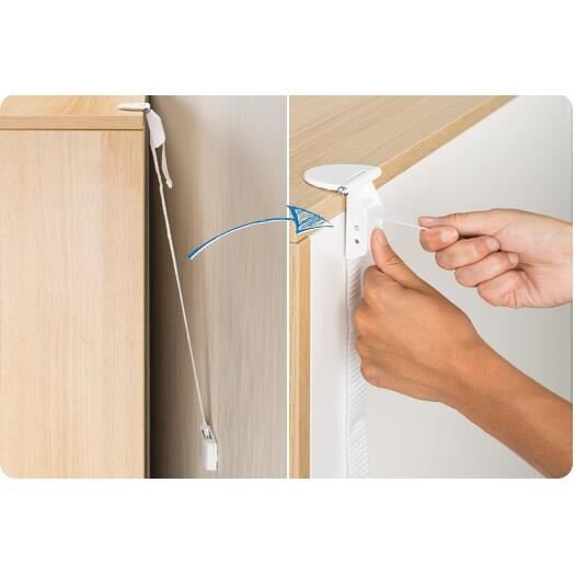 REER Set fixare anti-inclinare mobilier 73020