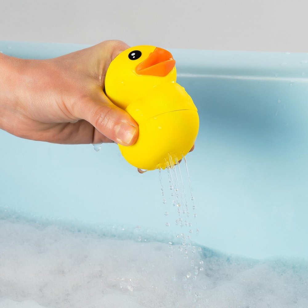 REER Set jucarii de baie din silicon pentru bebelusi MyHappyBath Toys 6+ luni