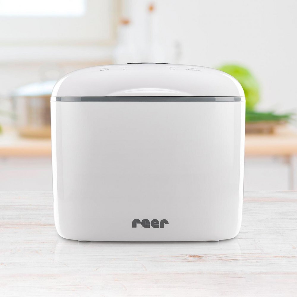 REER Sterilizator UV pentru biberoane cu functie de uscare pana la 12 biberoane