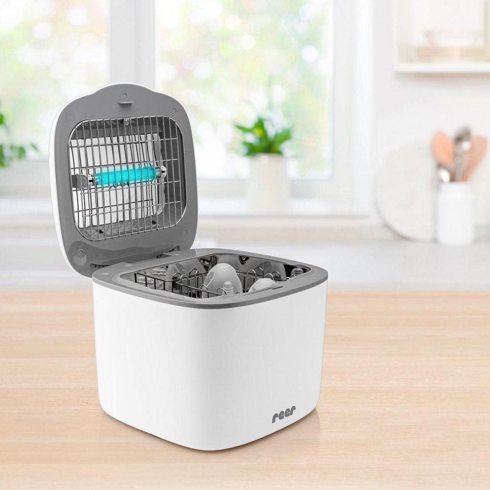 REER Sterilizator UV pentru biberoane cu functie de uscare pana la 12 biberoane