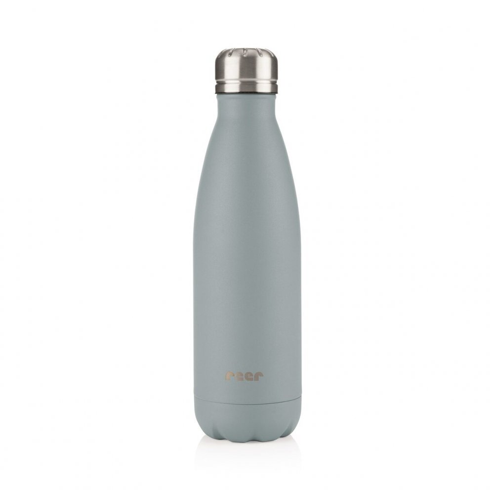 REER Sticla termoizolanta din otel inoxidabil vidat Colour 500 ml gri