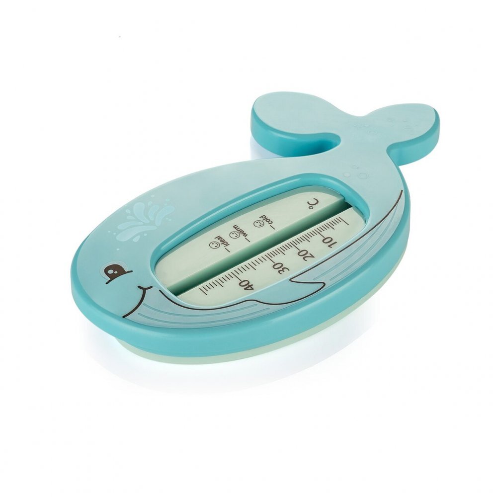 REER Termometru de baie pentru copii MyHappyBath Whale fara mercur fara BPA 0+ luni