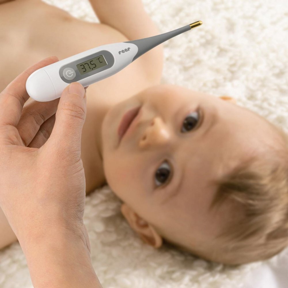 REER Termometru medical digital antialergic cu varf flexibil si masurare in 10 secunde ExpressTemp 98112