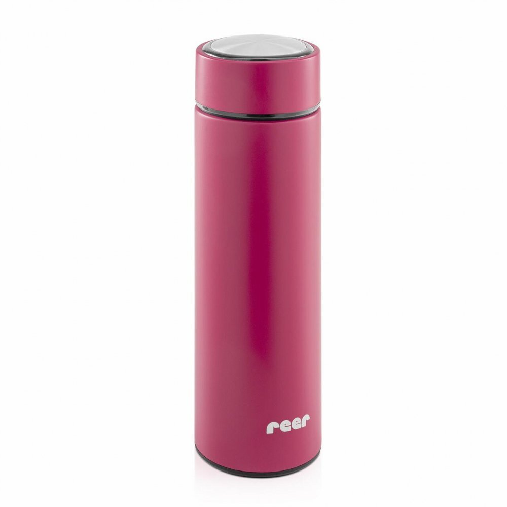 REER Termos din otel inoxidabil vidat ColourDesign 450 ml rosu