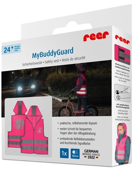 REER Vesta de siguranta MyBuddyGuard Elefant roz 53022