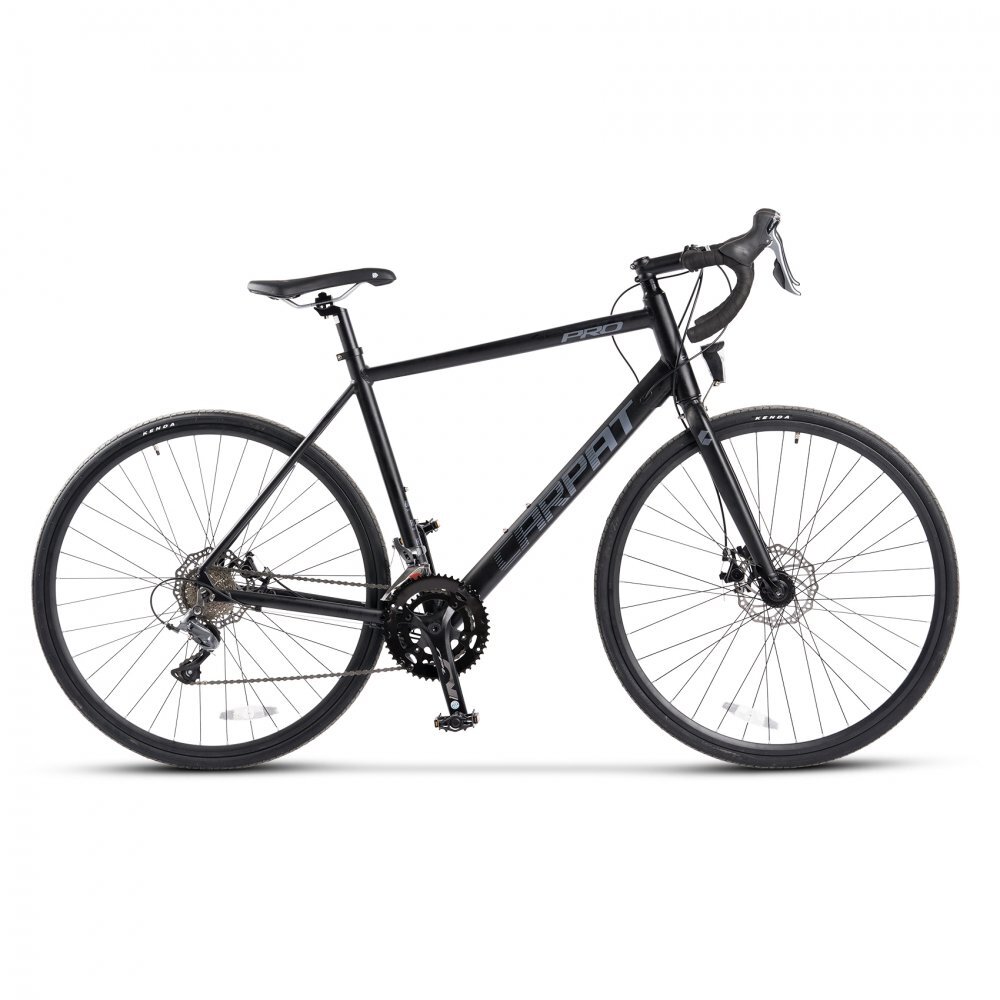 Rich Bicicleta Carpat Pro C27216C NegruGri de orassosea tip semicursiera roti 28 inch 16 viteze inaltime utilizator 170-195 cm greutate suportata 120 kg
