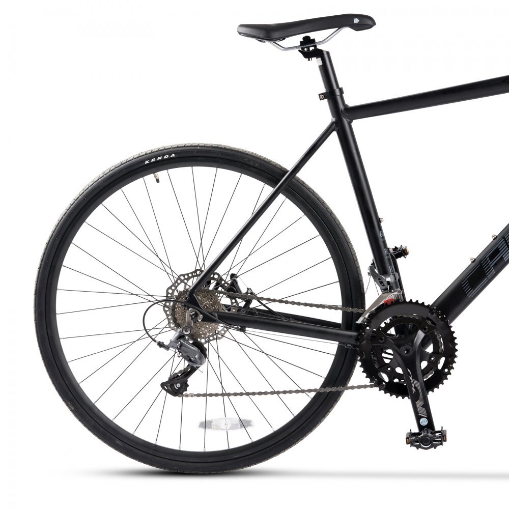 Rich Bicicleta Carpat Pro C27216C NegruGri de orassosea tip semicursiera roti 28 inch 16 viteze inaltime utilizator 170-195 cm greutate suportata 120 kg
