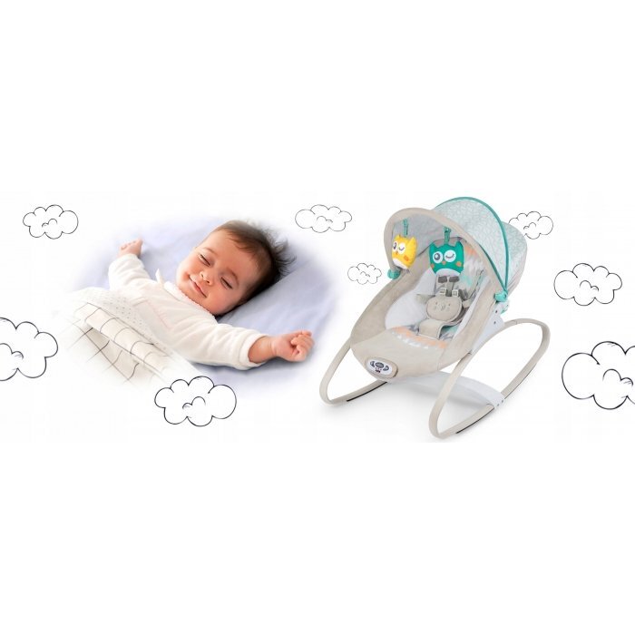 Ricokids Balansoar cu vibratii si muzica gri