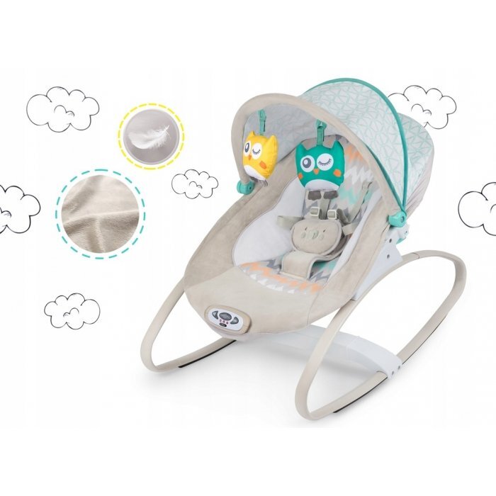 Ricokids Balansoar cu vibratii si muzica gri