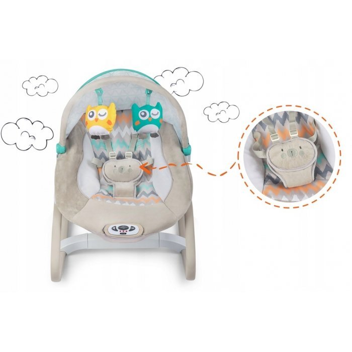 Ricokids Balansoar cu vibratii si muzica gri