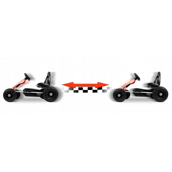 Ricokids Kart cu pedale si roti gonflabile Gokart RK-591 Rosu