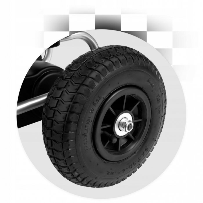 Ricokids Kart cu pedale si roti gonflabile Gokart RK-591 Rosu