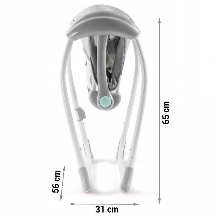 Ricokids Leagan electric cu muzica 7321 Gri