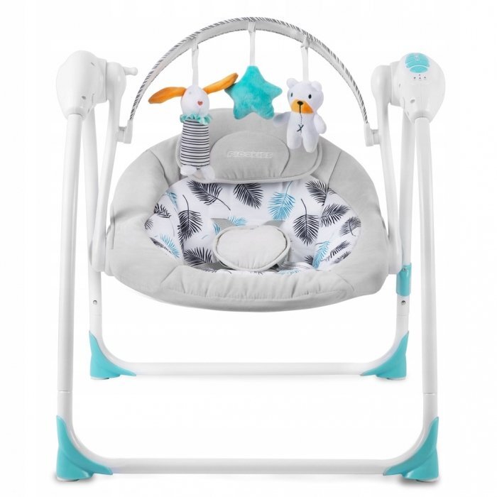 Ricokids Leagan electric cu muzica 7326 Turcoaz