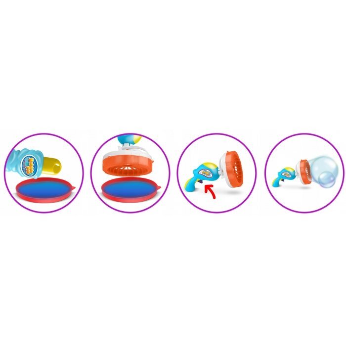 Ricokids Masinarie pentru baloane din sapun in forma de pistol RK-911