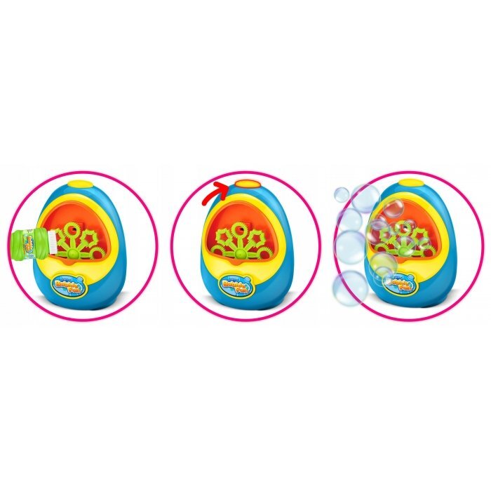 Ricokids Masinarie pentru balonase din sapun albastru