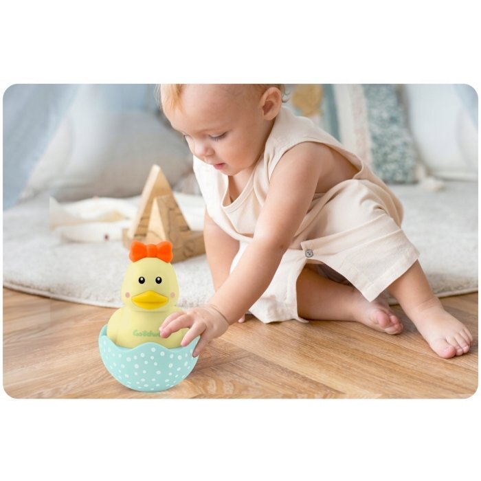 Ricokids Ratusca pentru baie GoodWay cu sunete galben