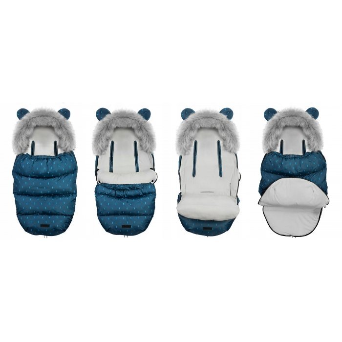 Ricokids Sac de dormit 95 x 48 cm Elmi 720004 Bleumarin cu modele