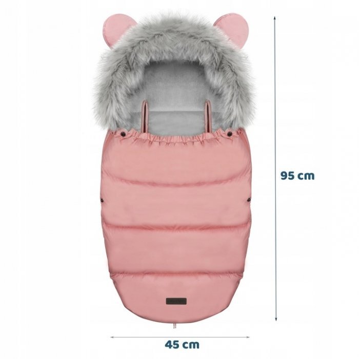 Ricokids Sac de dormit 95 x 48 cm Elmi 720005 Roz