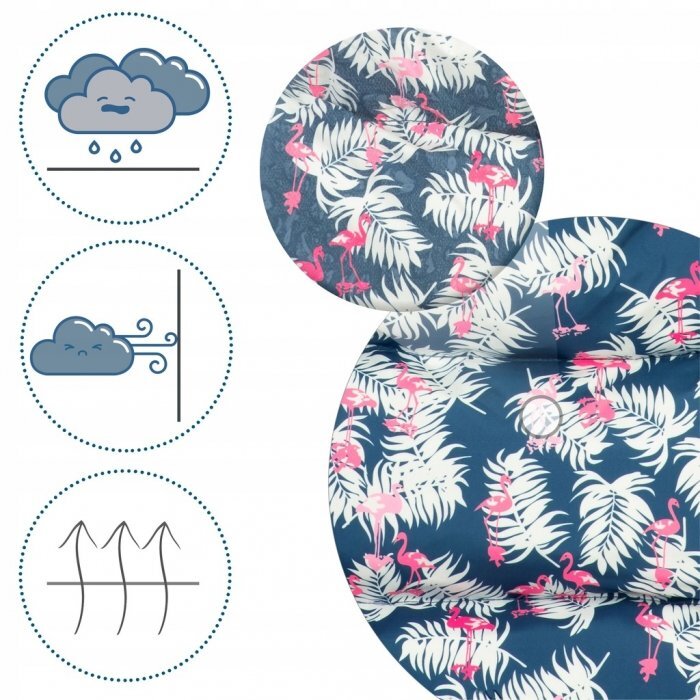 Ricokids Sac de dormit 95 x 48 cm Elmi 720012 Bleumarin cu flamingo