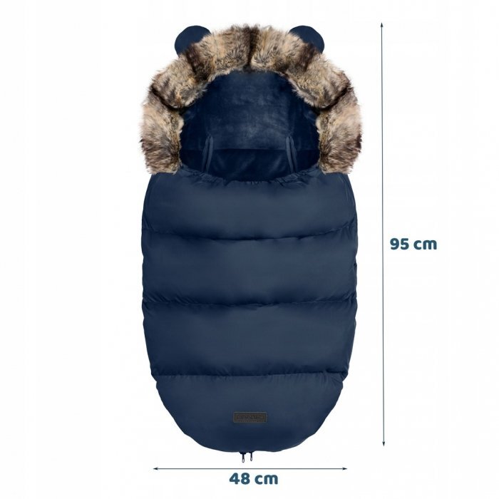 Ricokids Sac de dormit 95 x 48 cm Elmi Bleumarin