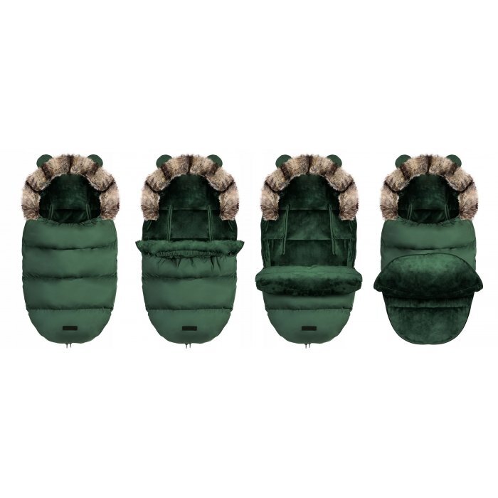 Ricokids Sac de dormit 95x48 cm potrivit pentru caruciorsanie Elmi Khaki