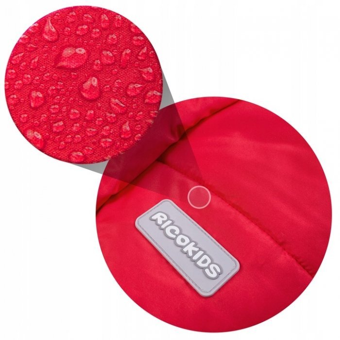 Ricokids Sac de dormit 96 x 45 cm Drimi rosu