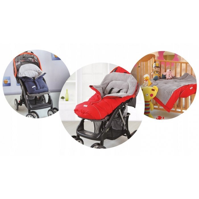 Ricokids Sac de dormit 96 x 45 cm Drimi rosu