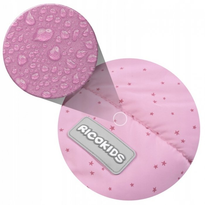 Ricokids Sac de dormit 96 x 45 cm Drimi roz