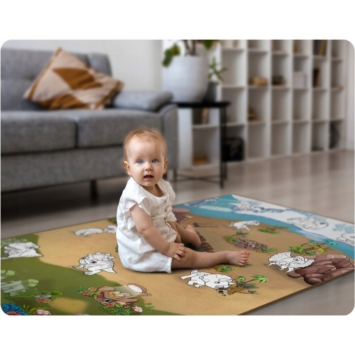 Ricokids Salteluta de joaca 120x92 cm Dino