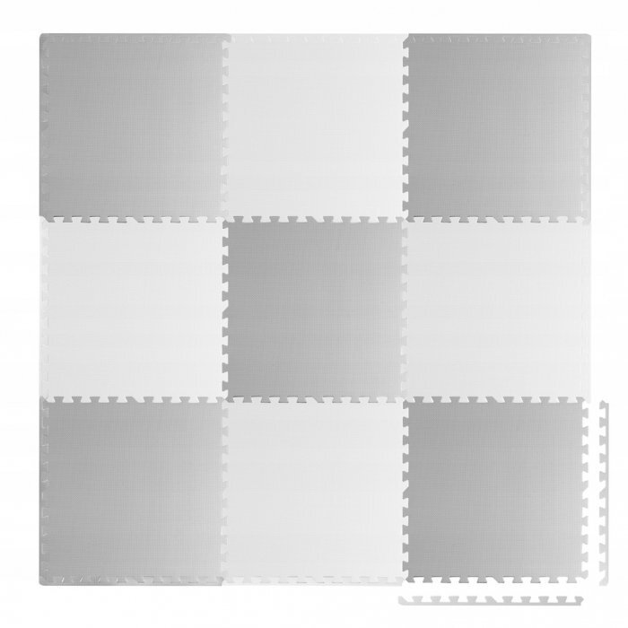 Ricokids Salteluta de joaca 180 x 180 cm 7495 Gri Alb