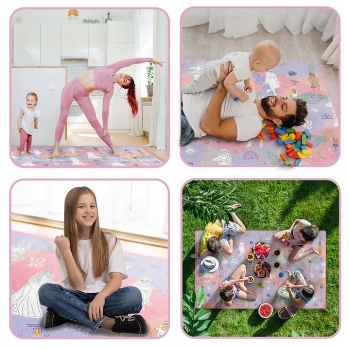 Ricokids Salteluta de joaca XXL 200x120 cm Fashion