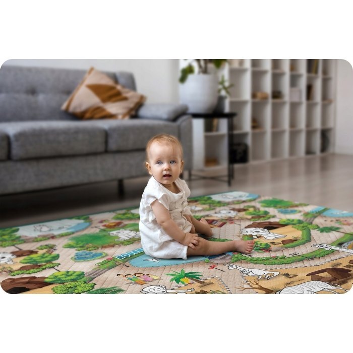 Ricokids Salteluta de joaca XXL 200x120 cm Zoo