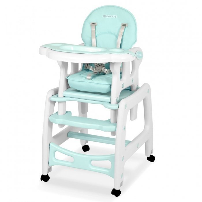 Ricokids Scaun de masa 5 in 1 Sinco Turcoaz