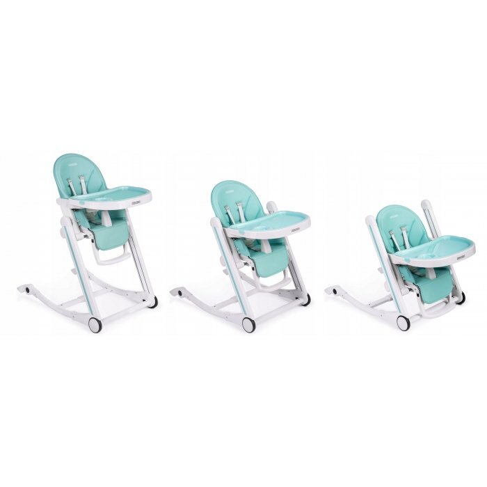 Ricokids Scaun de masa cu roti Tugo turcoaz