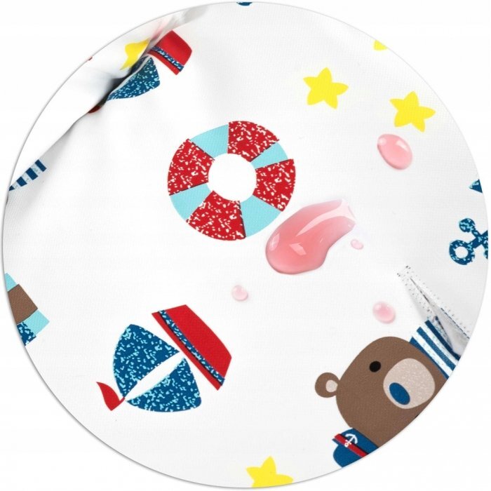 Ricokids Scaun de masa Eldo Alb Albastru