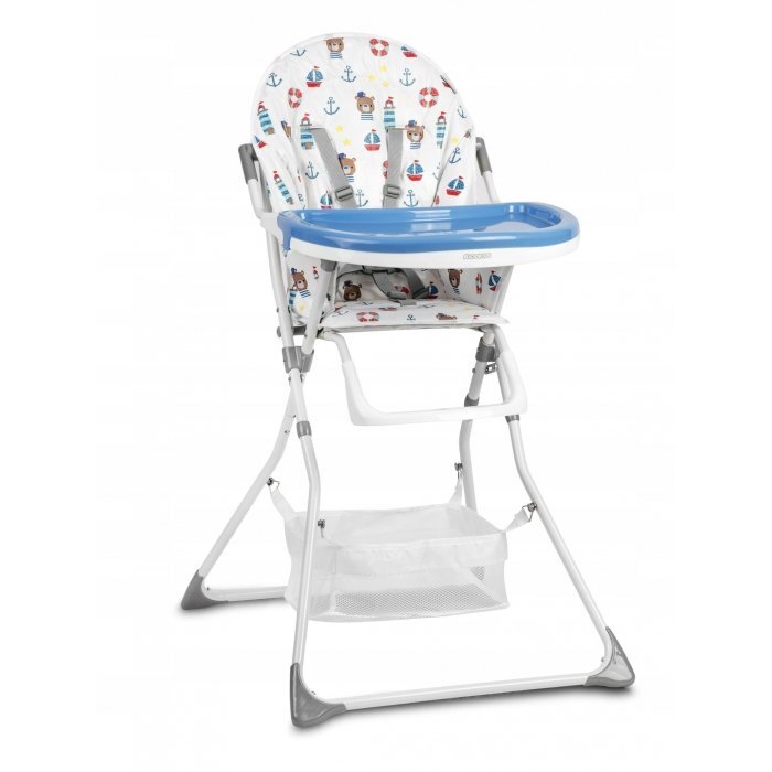 Ricokids Scaun de masa Eldo Alb Albastru