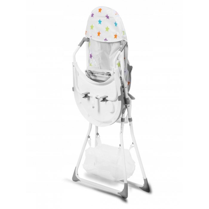 Ricokids Scaun de masa Eldo Gri Alb Stele