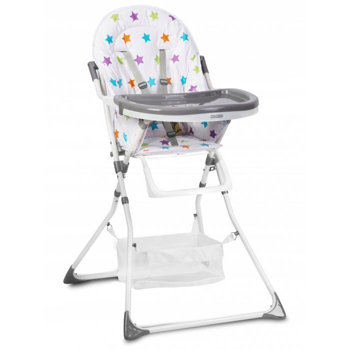 Ricokids Scaun de masa Eldo Gri Alb Stele