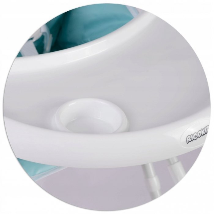 Ricokids Scaun de masa Fando Albastru 58 x 77 x 100 cm